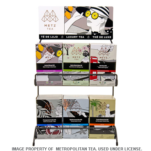 METZ 6 Tea Counter Merchandiser