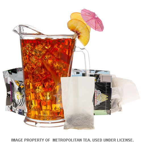 Iced Tea: Organic Turmeric Ginger Peach 90H